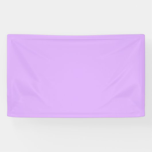 Mauve Solid Color Banner (Horizontal)