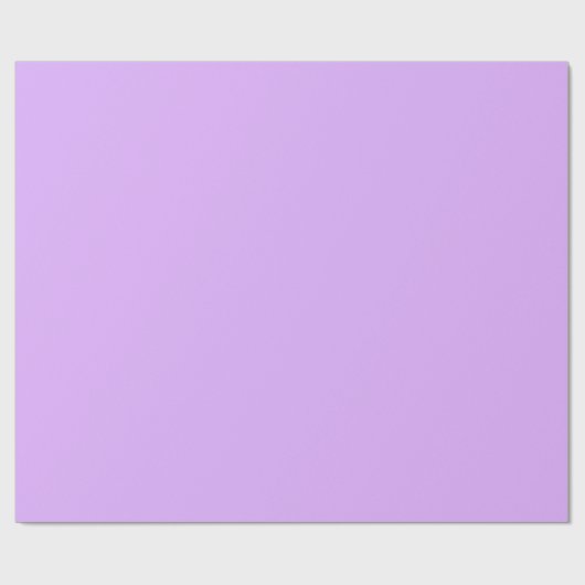 Mauve Solid Color Geschenkpapier (Flach)