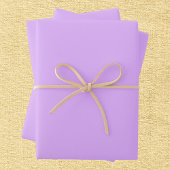 Mauve Solid Color Geschenkpapier Set