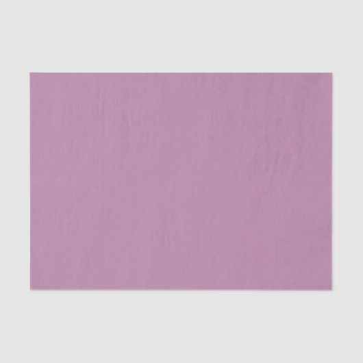 Mauve Solid Color Seidenpapier (Vorderseite)