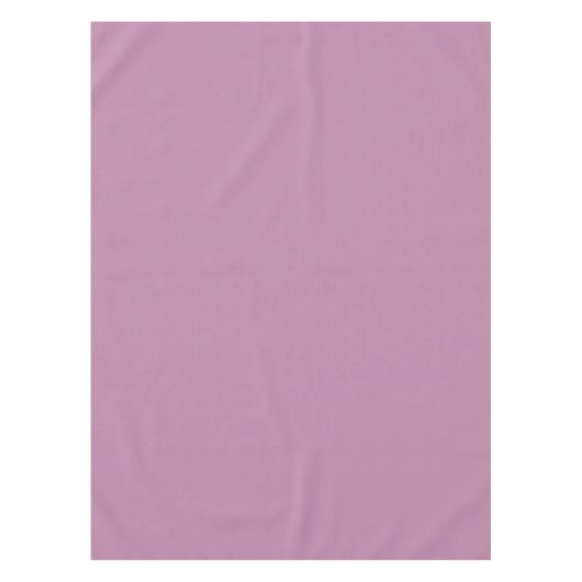 Mauve Solid Color Tischdecke (Vorderseite)