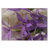 Mauve Starshine Laurentia Schneidebrett (Vorderseite)