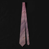 Mauve Strata | Dusty Pink Rose Gold Agate Krawatte