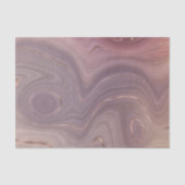 Mauve Strata | Dusty Pink und Rose Gold Agate Seidenpapier (Vorderseite)