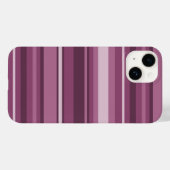 Mauve Streifen Case-Mate iPhone Hülle (Rückseite (Horizontal))