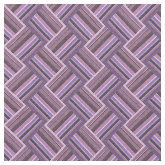 Mauve Streifen diagonales Webmuster Stoff (Nahaufnahme)