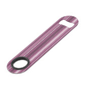 Mauve Streifen Speedflaschenöffner (Vorderseite Schrägansicht)