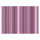 Mauve Streifen Tischdecke (Vorderseite (Horizontal))