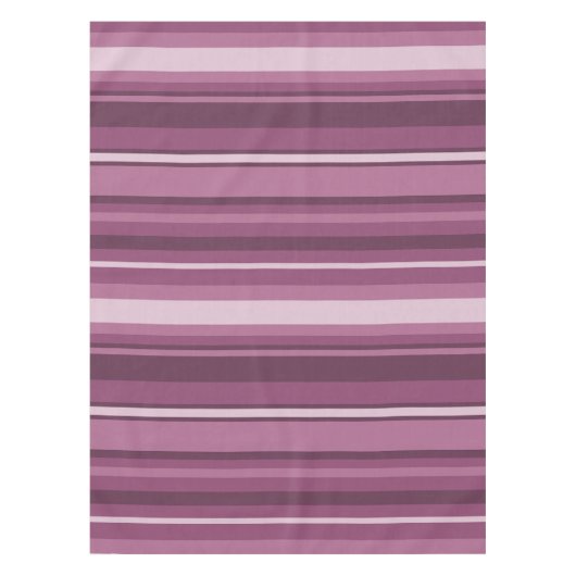 Mauve Streifen Tischdecke (Vorderseite)