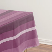 Mauve Streifen Tischdecke (Beispiel)