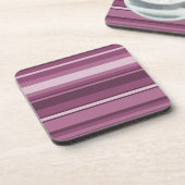 Mauve Streifen Untersetzer (Linke Seite)