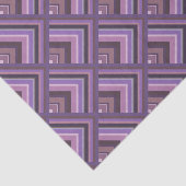 Mauve Stripes-Skalenmuster Seidenpapier (Ausschnitt)