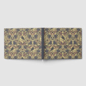 Mauve, Tan & Gray Crow & Dragonfly Gästebuch (Voll)