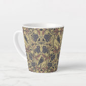 Mauve, Tan & Gray Crow & Dragonfly Milchtasse (Linke Ecke)