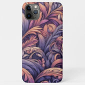 Mauve Taupe Pink Violet Lila Paisley Muster Case-Mate iPhone Hülle (Rückseite)