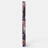 Mauve Taupe Pink Violet Lila Paisley Muster Case-Mate iPhone Hülle (Hinten/Links)