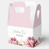 Mauve Terracotta Rodelbahn mit Aussicht Geschenkschachtel (Geöffnet)