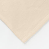 Mauve und Beige Liquid Abstrakt Fleecedecke (Ecke)