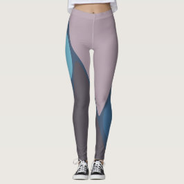 Mauve und Blau II Leggings