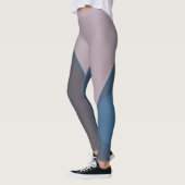 Mauve und Blau II Leggings (Links)