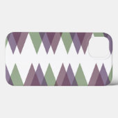 Mauve und grüne Dreiecke Case-Mate iPhone Gehäuse Case-Mate iPhone Hülle (Rückseite (Horizontal))