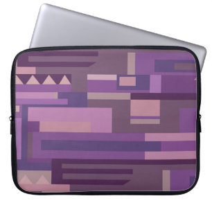 Mauve und lila Gehäuse Laptopschutzhülle