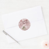 Mauve Wedding Themed Stickers (Umschlag)