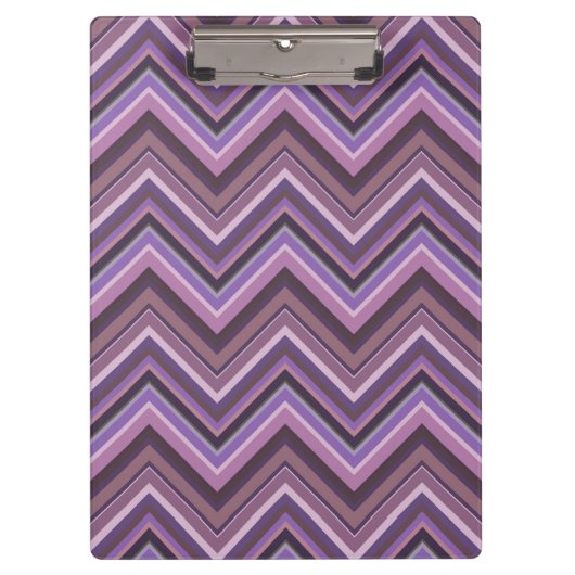 Mauve zigzag klemmbrett (Vorderseite)