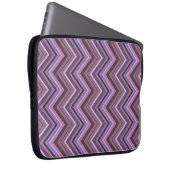 Mauve zigzag laptopschutzhülle (Vorne Rechts)