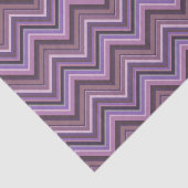 Mauve zigzag seidenpapier (Ausschnitt)