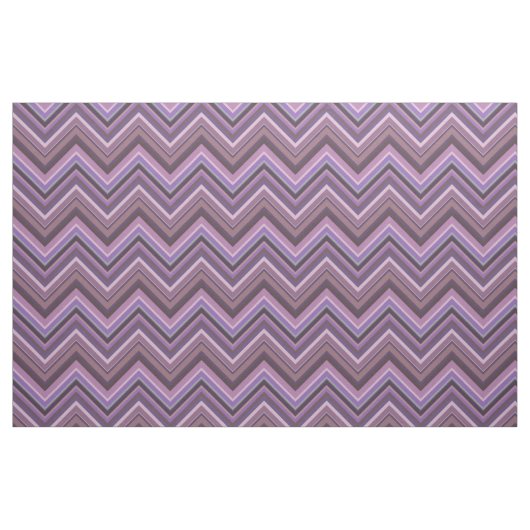Mauve zigzag stoff (Fat Quarter (45,7 x 55,9 cm))