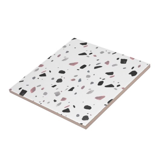 MauveTerrazzo Fliese (Seite)