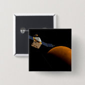 Maven Spacecraft. Button (Vorne & Hinten)