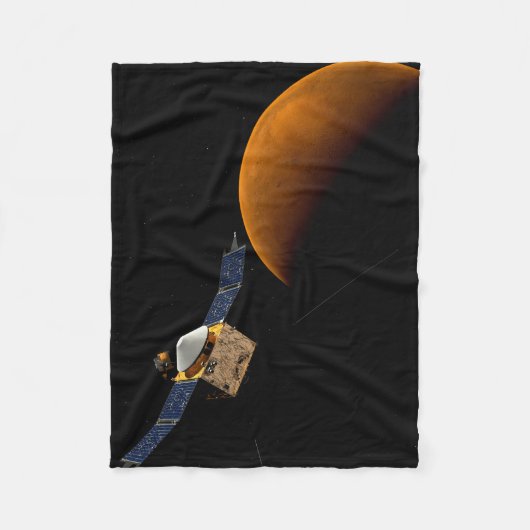 Maven Spacecraft. Fleecedecke (Vorderseite)