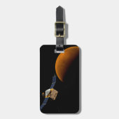 Maven Spacecraft. Gepäckanhänger (Vorderseite vertikal)