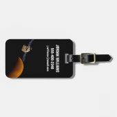 Maven Spacecraft. Gepäckanhänger (Vorderseite horizontal)