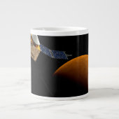 Maven Spacecraft. Jumbo-Tasse (Vorderseite)