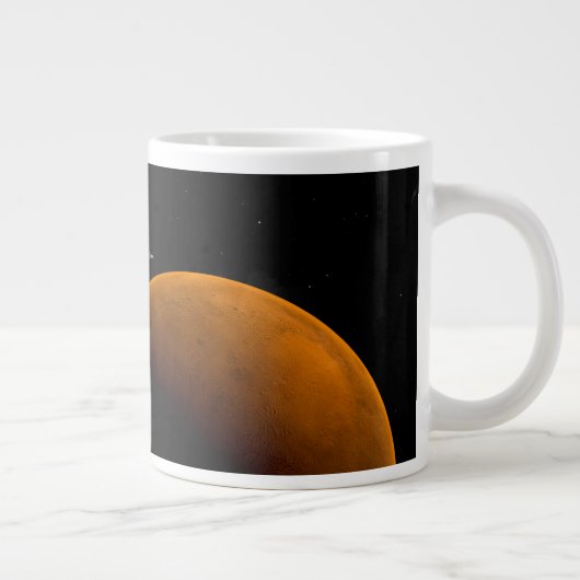 Maven Spacecraft. Jumbo-Tasse (Rechts)