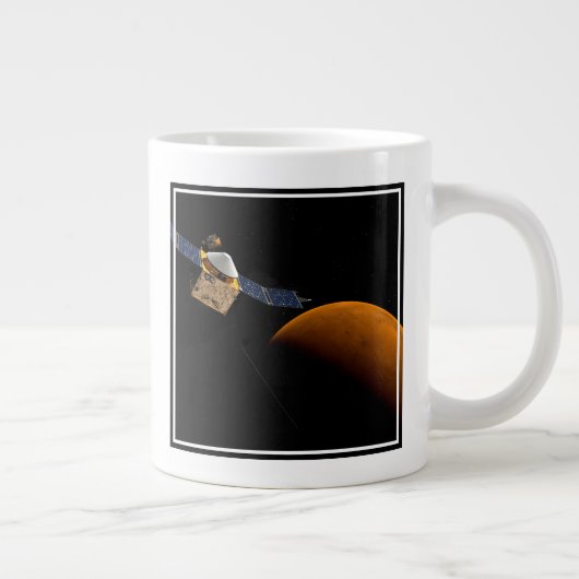 Maven Spacecraft. Jumbo-Tasse (Rechts)