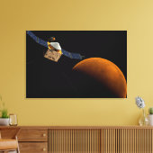 Maven Spacecraft. Leinwanddruck (Insitu (Wohnzimmer))