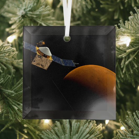 Maven Spacecraft. Ornament Aus Glas (Insitu)
