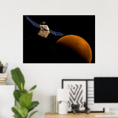 Maven Spacecraft. Poster (Heimbüro)