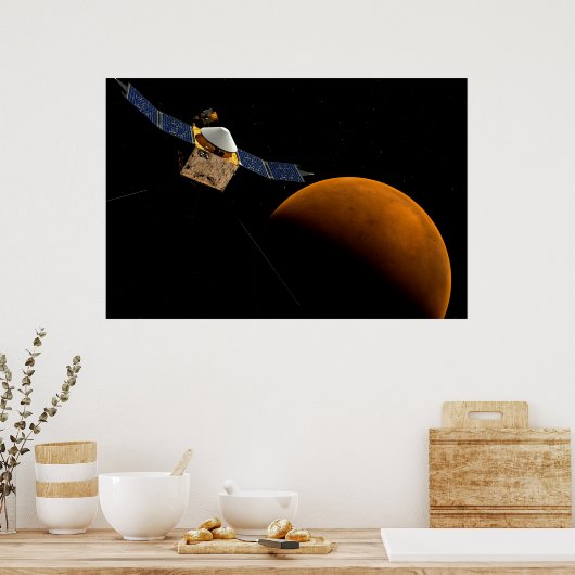 Maven Spacecraft. Poster (Küche)