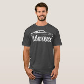 Maverick Grabber American Muscle Car Classic T-Shirt (Vorne ganz)