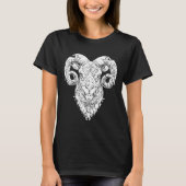 Maverick Infanta Inspirational Big Horn Sheep Ram T-Shirt (Vorderseite)