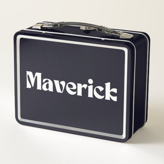 Maverick Metal Lunchbox (Rückseite)