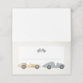 MAVERICK Race Card Buffet Platzkarten (Außenseite Aufgefaltet)