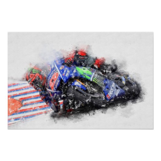 Maverick Viñales Poster (Vorderseite)