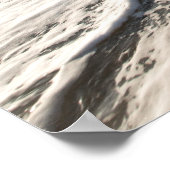 Mavericks Beach, Half Moon Bay, CA Poster (Ecke)