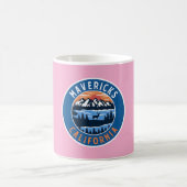 Mavericks California � Geist des Abenteuers Kaffeetasse (Mittel)